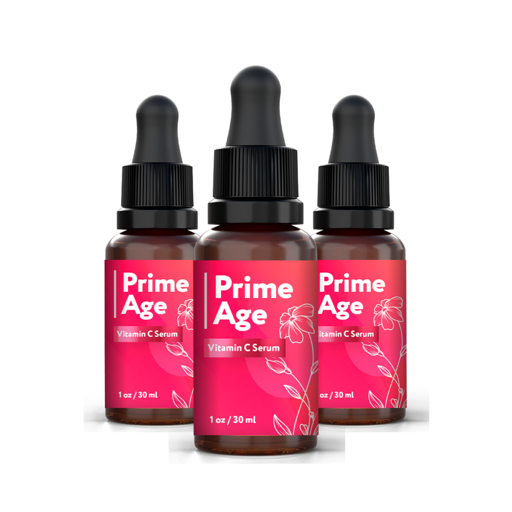 Prime Age Vitamin C Serum — 3 bottles